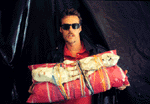 [PICTURE - Billy with his Mummy Pillow]